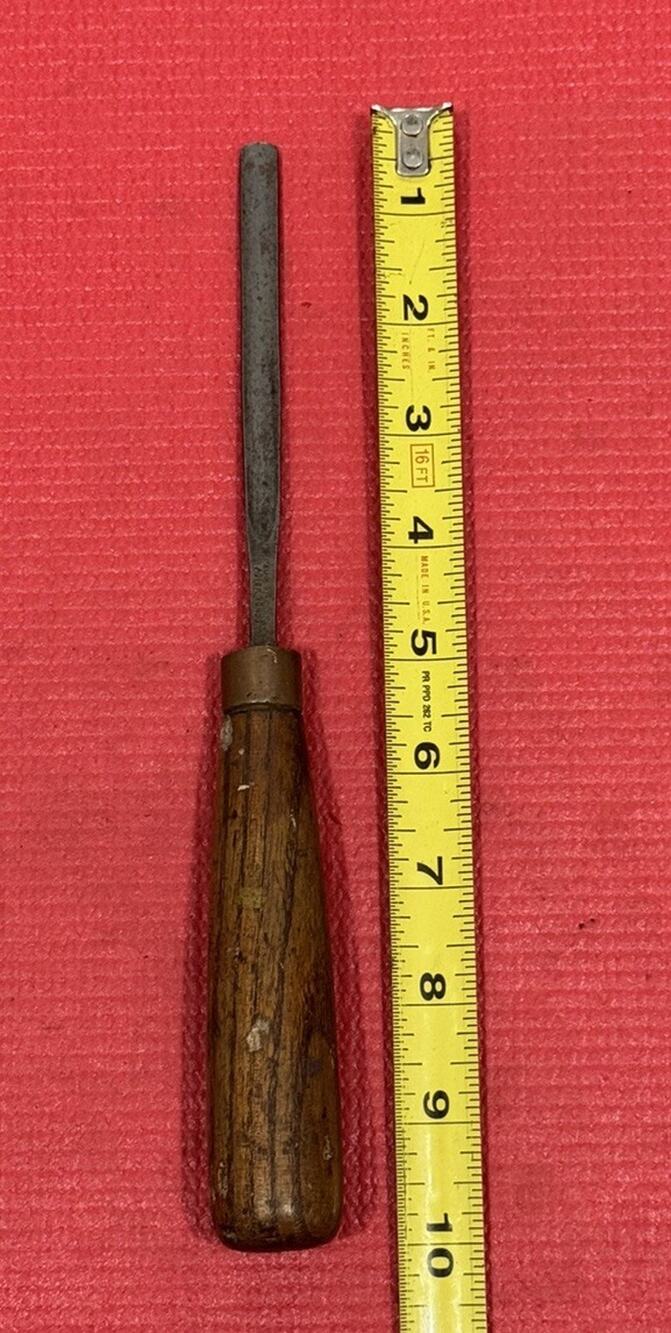 PEUGEOT FRERES ACIER FONDU MORTISE CHISEL WOODWORKING OLD TOOL ANTIQUE RARE